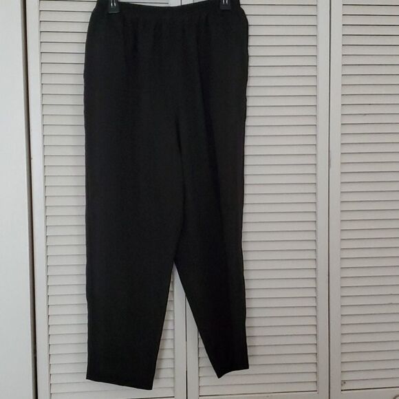 Teddies Sport Black Ankle Pants - Picture 1 of 6